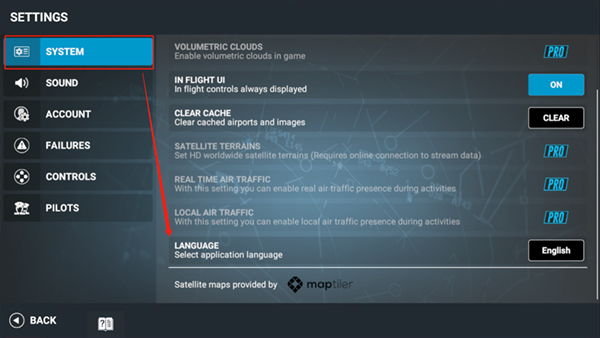 RFS语言设置路径