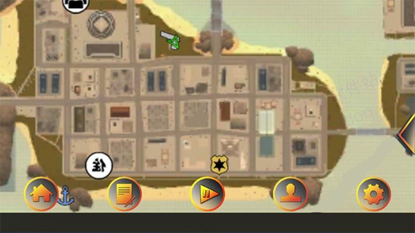 火柴人绳索英雄小地图界面