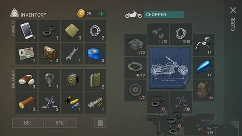 摩托车材料清单截图