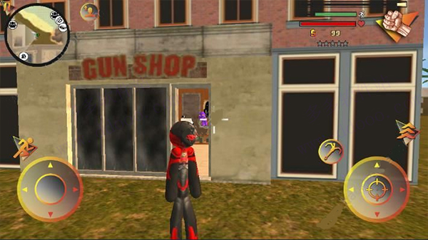 火柴人绳索英雄武器商店入口