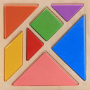 宝宝爱拼七巧板游戏