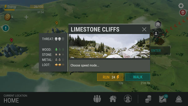 二级矿区全景图