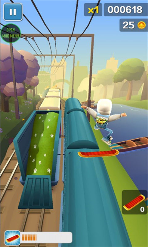 地铁跑酷牛津无邪叶烸原创修改mod版