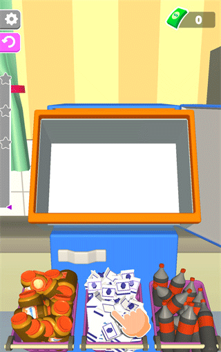 撤回并重排物品