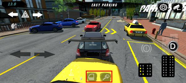 中间上下车按键功能