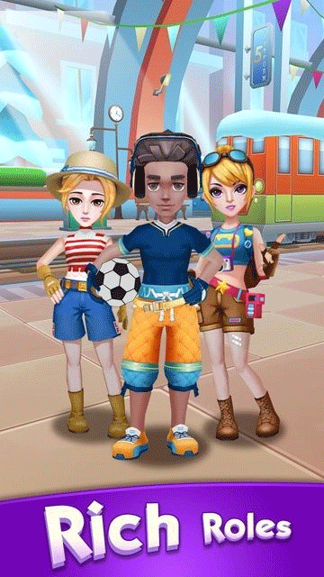 公主铁道酷跑游戏