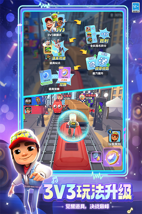 地铁跑酷先锋服