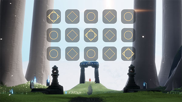 屁琴SkyMusic主界面演奏示意图