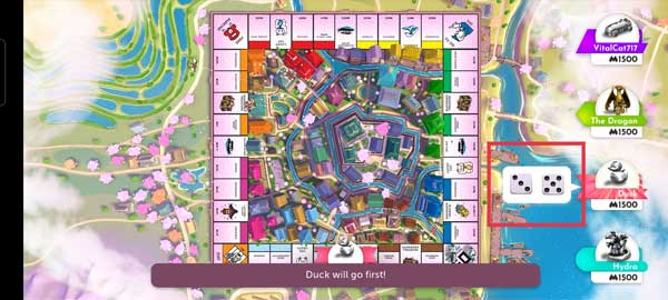 地产大亨游戏对战界面