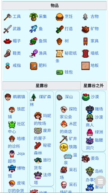 星露谷维基百科中文版