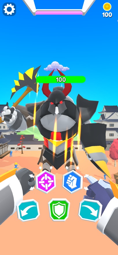 Mechangelion机器人格斗游戏