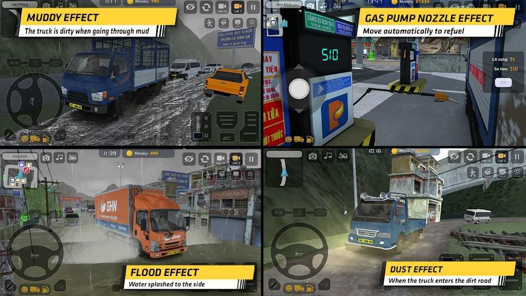 越南迷你卡车模拟器2025最新版(minibus simulator vietnam)