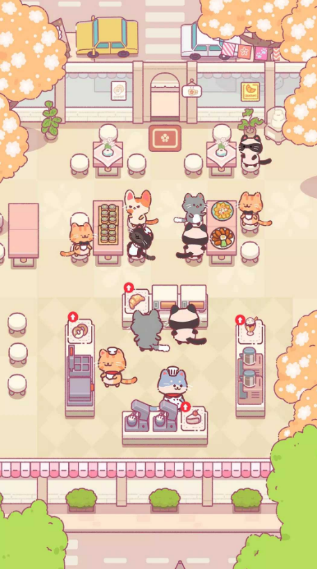 猫咪餐厅游戏(Cat Idle Restaurant)