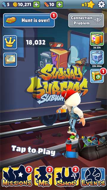 地铁跑酷空间站版本