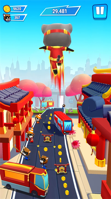 汤姆猫英雄跑酷国际服