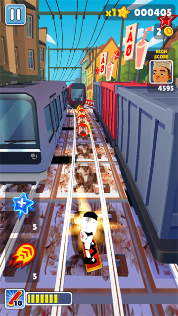 地铁跑酷花扇魔改版