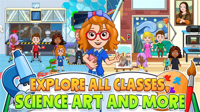 我的城市高中游戏