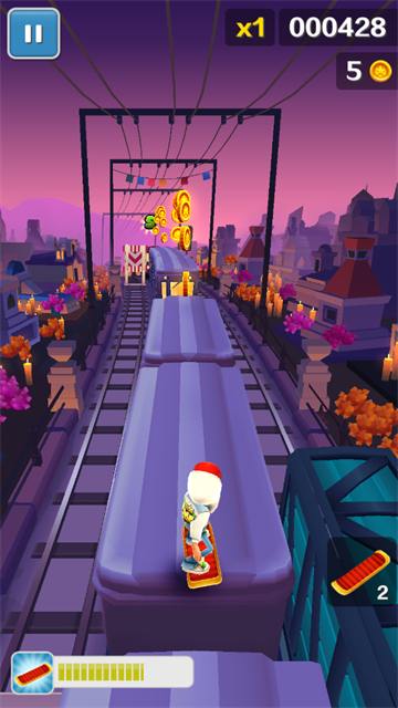 地铁跑酷国际服墨西哥万圣节版本