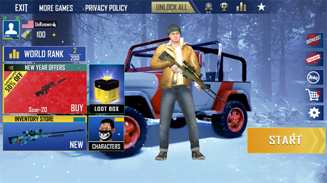 冬季生存大逃杀畅玩版