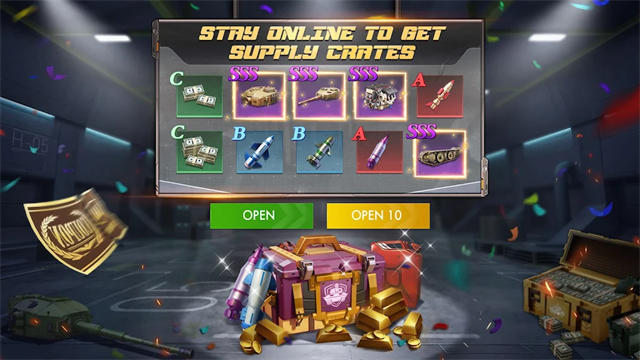 坦克冲突PVP闪电战手游