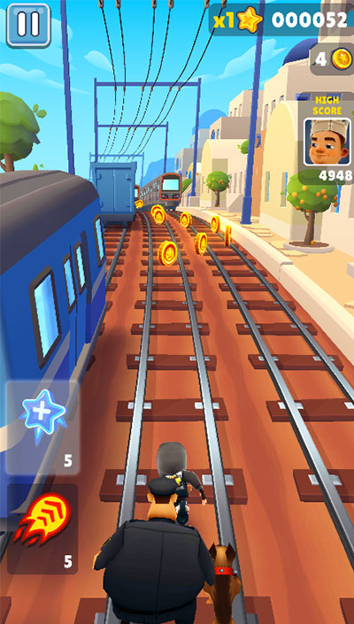 地铁跑酷希腊版