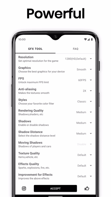 GFX工具箱和平精英120帧