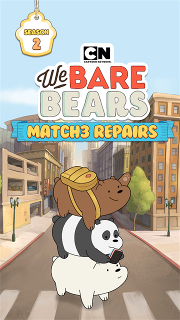 熊熊三消乐(We Bare Bears Match3 Repair)