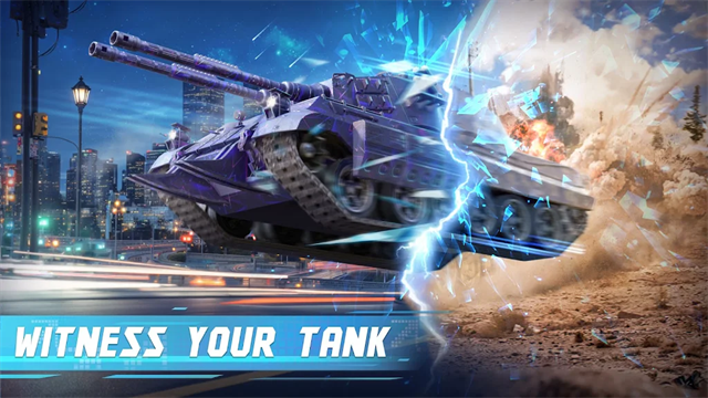 坦克冲突PVP闪电战手游