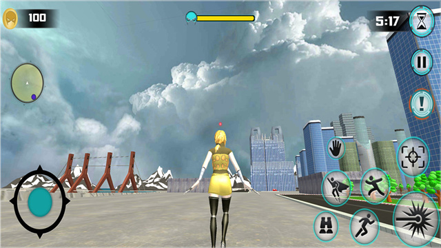 空中蹦蹦跳游戏