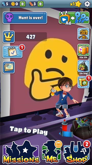 地铁跑酷小治回归版本