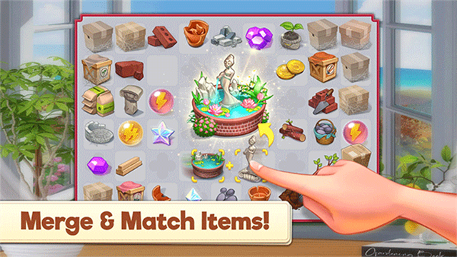 合并庄园阳光之家游戏