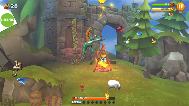 饥饿龙mod作弊菜单版