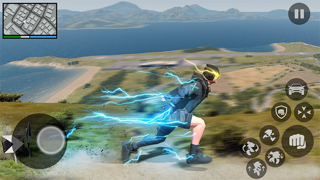 超级英雄绳索游戏