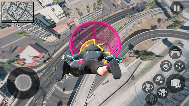 超级英雄绳索游戏