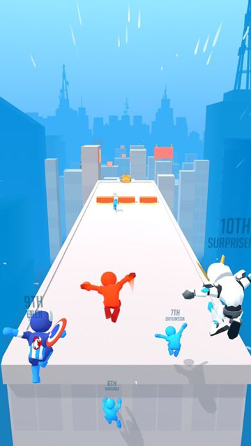 跑酷比赛自由跑