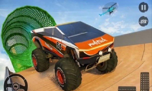 怪物卡车坡道特技