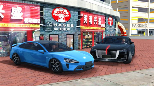 手动挡停车场红旗H9国风版