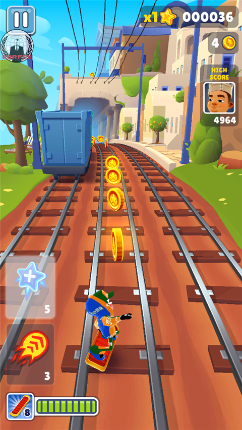 地铁跑酷鳄鱼定制版本