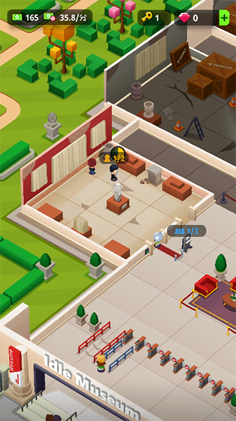 挂机博物馆大亨破解版