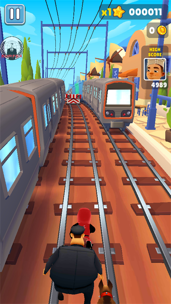 地铁跑酷神链红杰版本