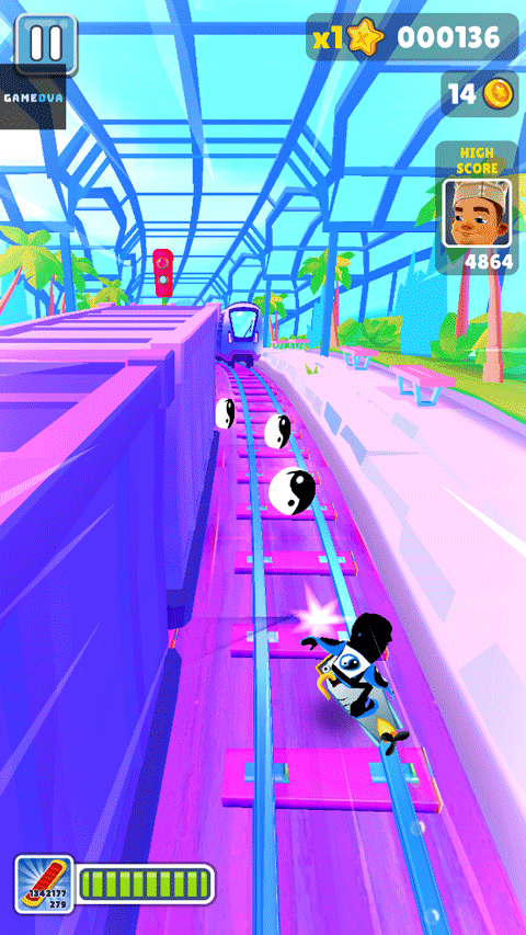 地铁跑酷太极之路手游