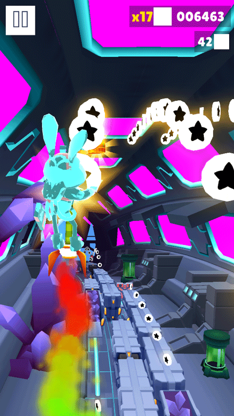 地铁跑酷Exfurk一代空间站定制版