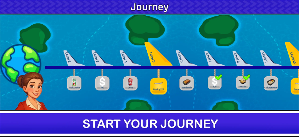 空乘模拟器无限金币版