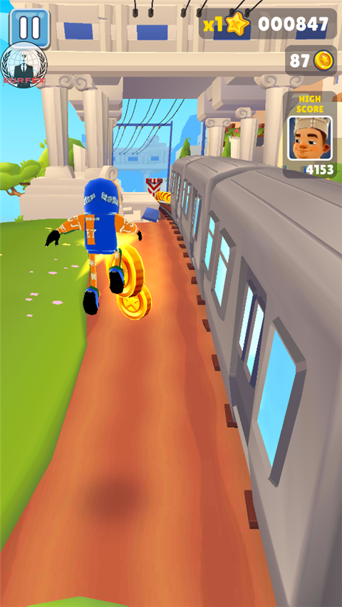 地铁跑酷鳄鱼定制版本