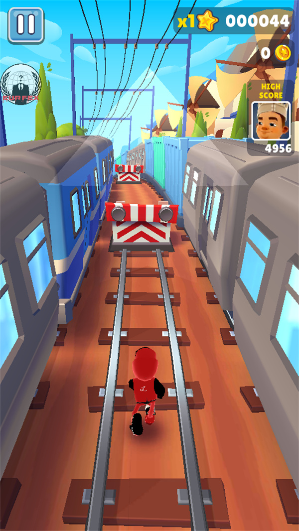 地铁跑酷神链红杰版本