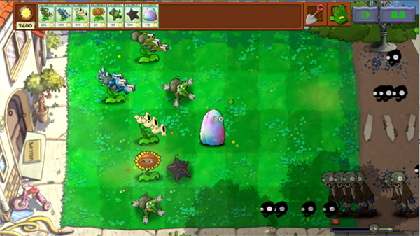 植物暴虐小僵尸手机版