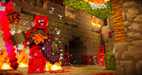 我的世界英雄黎明4烈焰之火手机版