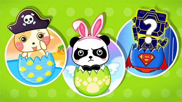 宝宝画彩蛋游戏