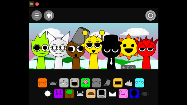 节奏盒子Sprunki亲吻版