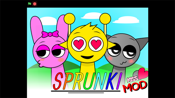 节奏盒子Sprunki亲吻版